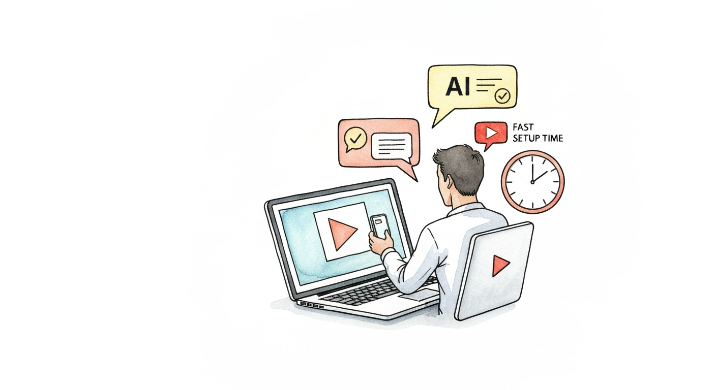 EverWebinar Alternative: AI-Generated Chat vs Manual Setup